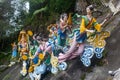 Smiling faces of the Ã¢â¬ÅSeven FairiesÃ¢â¬Â at Chin Swee Caves Temple in Genting Highlands, Pahang, Malaysia
